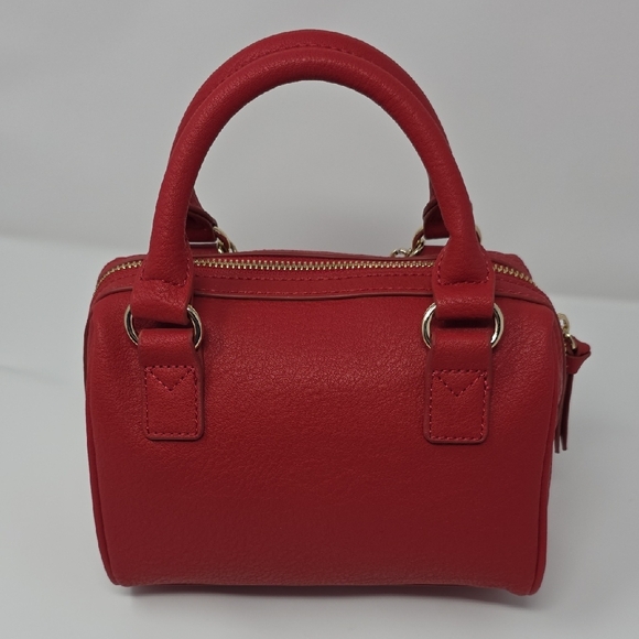 Lauren Conrad LC Mini Satchel Crossbody – Red – NWT - Picture 2 of 15